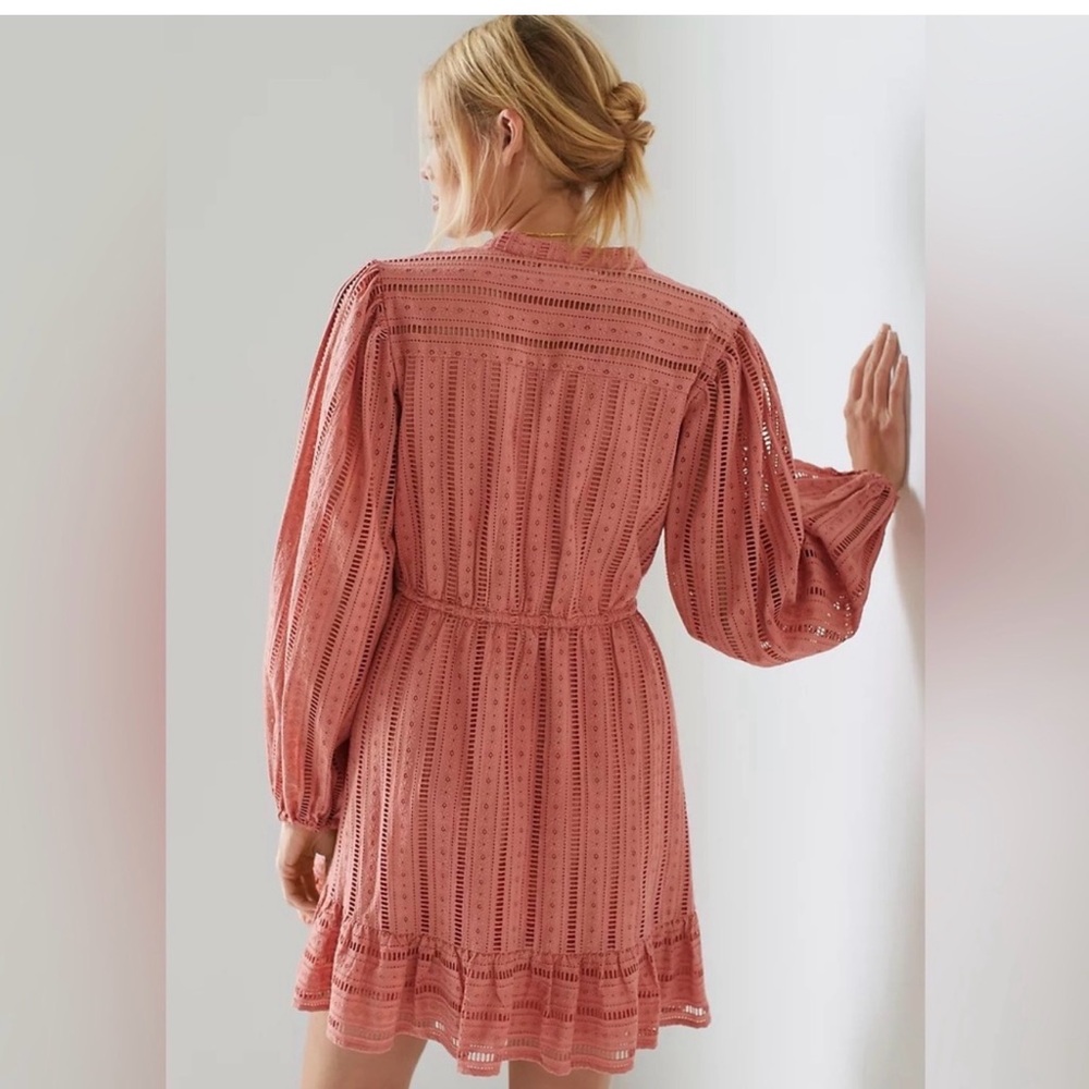 Forever That Girl Eyelet Mini Dress from Anthropologie. - Picture 10 of 10